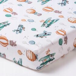 Jukki Lepedő Gumival Rögzítve Kiságyba 120x60 Pamut (5904506806119)