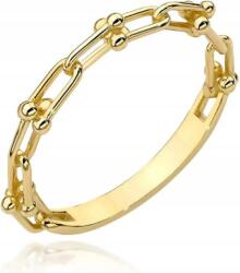 Lovrin Arany női gyűrű 585 eredeti összefonódó szemekkel 11-es méret 1, 62g (lovrin85737)