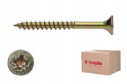 Trojka Edzett Fa Csavarok 6x50 mm Cinkkel Bevonva 1kg (WHD 6 X 50)