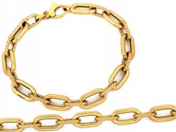 Lovrin Arany női karkötő ovális szemekkel 585 14k 6.86g 18-as méret ajándék (62085029)