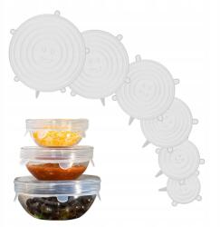 Ruhhy 1Mcz Univerzális szilikon fedők, 6 db (12273)