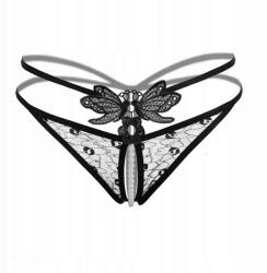  Nyitott erotikus tanga bugyi csipkével, lyukkal (zpf0227)