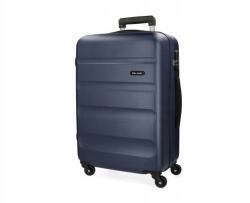 Joumma Bags Roll Road Flex Navy Blue, Abs Utazóbőrönd, 65x46x23cm, 56L, (közepes) (5849262)