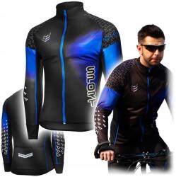 Ercole Hosszú ujjú kerékpáros mez, termoaktív, 2XL-es méret (Koszulka kolarska z nadrukiem termoaktywna)