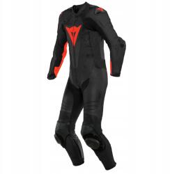 Dainese Overál Dainese Laguna Seca 5 1PC Perforált Fekete/Piros-Fluo 62