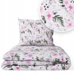 Ankras Ágyneműhuzat 135x100 Gyerek 2EL 100x135 Kiságyhoz (RÓŻA P-2 135/100 40/60 RÓZOWY)