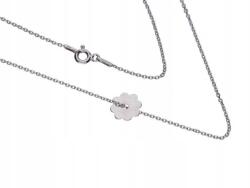 Lovrin 925-ös ezüst nyaklánc kis virágos medállal, divatos minta ajándékba (Lovrin 64433)