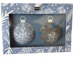 Soxo zokni karácsonyfadísz szett 2 pár női 36-40 Ideális Ajándék (8720181292071)