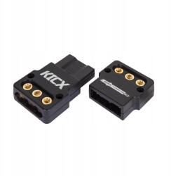 Kicx Gyorscsatlakozó Erősítő Tápellátás Töltőhöz 10mm2 8AWG Quick Connector v2 (QUICKCONNECTORv2)