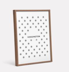  Vossington Modern Vékony Képkeret Barna 60 x 80 cm (B0C5GCLBBK)