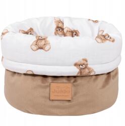 Jukki Tároló Kosár Babakiegészítőknek Kétoldalas Pamut Velvet Jukki (5904506829927)