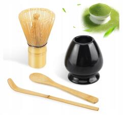  Moja Matcha 4 az 1-ben Box 4 részes matcha készlet: Habverő, Kanál, Tartó (6HG1187)