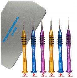 Yihua Szerviz csavarhúzó készlet Yihua 6020C 6db-os Torx lapos Y 6in1 (YH-6020-C)