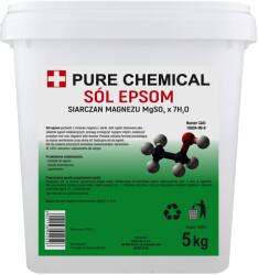 Pure Chemical Epsom Só Fürdőhöz Magnézium-szulfát Keserűsó 5kg (SÓL GORZKA EPSON RZYMSKA 5kg)