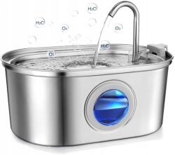 BOTC 3, 2 literes Itatókút Kutyáknak és Macskáknak Rozsdamentes Acél Itatótálak (Drinking Fountain)