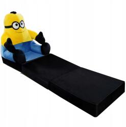 Materace Z Gór Fotel Nagy Méretű Kék Minionos Matrac (Leżanka Duża)