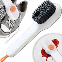  Ruhák és cipők tisztítására alkalmas kefe, puha sörtékkel, manuális, adagolóval (Manualna szczotka do czyszczenia miękka)