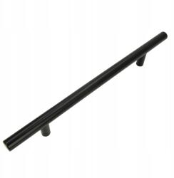 B&B Reling bútorfogantyú 160 mm fekete Fém fogantyú szekrényekhez (U101 L160 CZ)