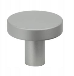 B&B Kerek, fém bútorfogantyú, ezüst színű, szekrényhez, fiókhoz, bútorhoz (G102 SS)