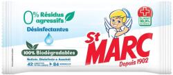 St Marc törlőkendő 0% Biológiailag lebomló fertőtlenítő törlőkendő 42db (0354)