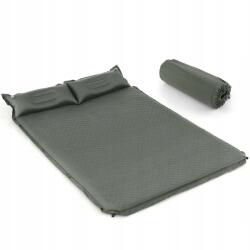 Costway Önfelfújó Kemping Matrac 2 Személyes 131x187x4 cm Kényelmes (OP70722GN wygodny funkcjonalny samopompujacy)