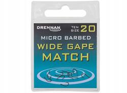 Drennan Wide Gape Match horgok, 22-es méret (69-003-022)