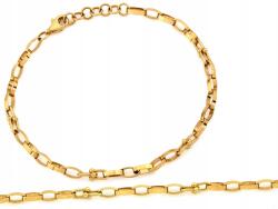 Lovrin Arany karkötő 585 14k ovális szemekkel 3.2mm 4.05g 19-es méret elegáns (61404227)