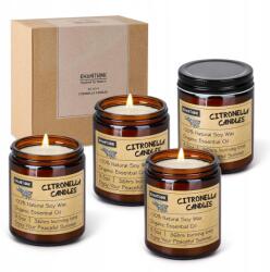 Kwanithink Citronella illatgyertyák 4 darab (XCY0269)