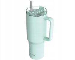 QUOKKA Stream, XL Termosz Bögre Türkiz Színű Rozsdamentes Acélból, 1200ml, 40046 (40046)