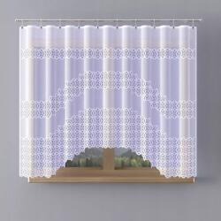 Wisan Gyönyörű fehér jacquard függöny Siloma motívummal A140 300x160cm (AWA14000)