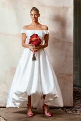 Coast Fehér Nyitott Vállú Esküvői Ruha (46) (581848)