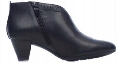 Clarks Denny Frances női bokacsizma, fekete bőr, cipzáros, 35, 5-es méret (261279764)