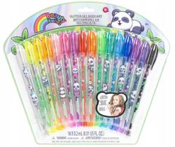  Testfestés művészeti markerek filctollak csillámpor testre testfestő tollak testfestéshez (1465846)