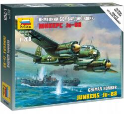 Zvezda Wargames (II. világháború) repülőgép 6186 Junkers Ju-88A4 (1: 200)