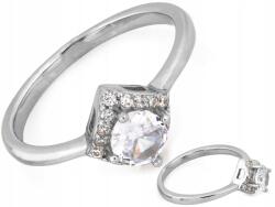 Lovrin Ezüst gyűrű cirkóniával, 925-ös finomságú, 2, 55g súlyú, 17-es méret, ajándékba (61263424)