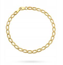 Lovrin Elegáns arany karkötő 585 14k geometriai egységes oválokkal ajándékba (Lovrin)