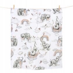 Jukki Többször Használatos Tetra Pelenka, Színes, 70x80 cm (5904506822751)