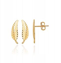 Lovrin Arany Fülbevaló 585 Gyémántozott Levelek 0.82g Sárga Arany (58716795)