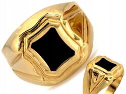 Lovrin Széles, arany férfi pecsétgyűrű R31, 585-ös aranyból, 5, 10g, stílusos és elegáns (62108445)