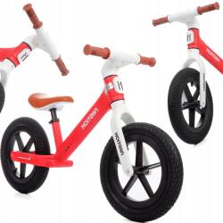  Moderni-08 piros futóbicikli, felfújható kerekekkel (Moderni-08)