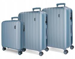 MOVOM Wood Steel Blue, Sada luxusných Abs ládák, 75cm/65cm/55cm (5318463)