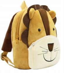  Gyerek Plüss Hátizsák Óvodás Fiúknak Oroszlán Macska Ajándék (Miękki Plecak Przedszkolny Lew Dla Malucha)