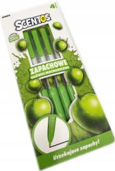 Scentos Illatos Mechanikus Ceruza Szett 4db Alma (4528)