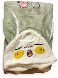  Gyerek fürdőköpeny törölköző, poncsó törölköző 70x63 (126 cm), mikroszálas (Panda Home)