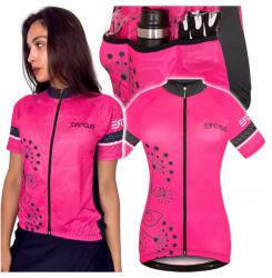 Ercole Női Kerékpáros Mez S-m Méretben, Sportos Kerékpáros Blúz Futáshoz (Koszulka na rower kolarska termiczna R4-RCSM)