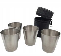 Gentelo Túrapohár fém 4 x 30ml kávéfőző tok (1-7004)