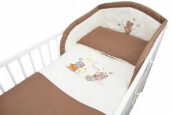 Ankras Ágyneműhuzat 3 El 120x90 Gyerek Kiságyhoz (SUMMER P-3 120/90/180 APL. BEŻOWY)