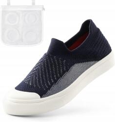  Dream Pairs Gyerek Tornacipő Kényelem a gyermeknek, Sötétkék, 28-as Méret (B0BNMBM8MM)
