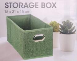 Home Accents Textil Tároló Doboz Kosár Szekrény Gardrób Tágas Absolut Chic 30 cm (3013286zieleń j)