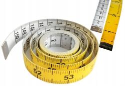 Texi Szabóméter Mérszalag 150CM Centiméter Kétoldalas CM- Inch Német Minőségű Masszív (TEXI 4007)